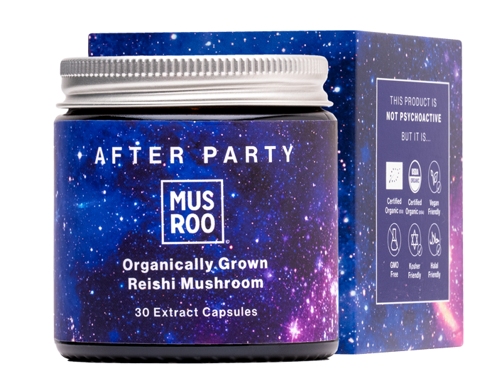 MUSROO *AFTERPARTY* - Organic Reishi Capsules