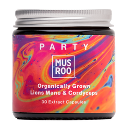 MUSROO *PARTY* Organic Lion's Mane Capsules